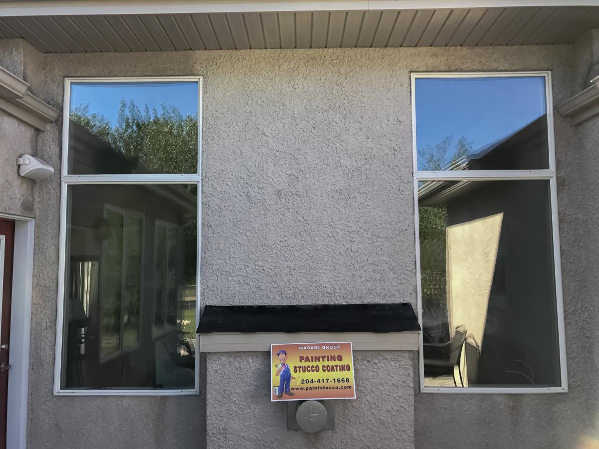 Exterior Stucco Painting After