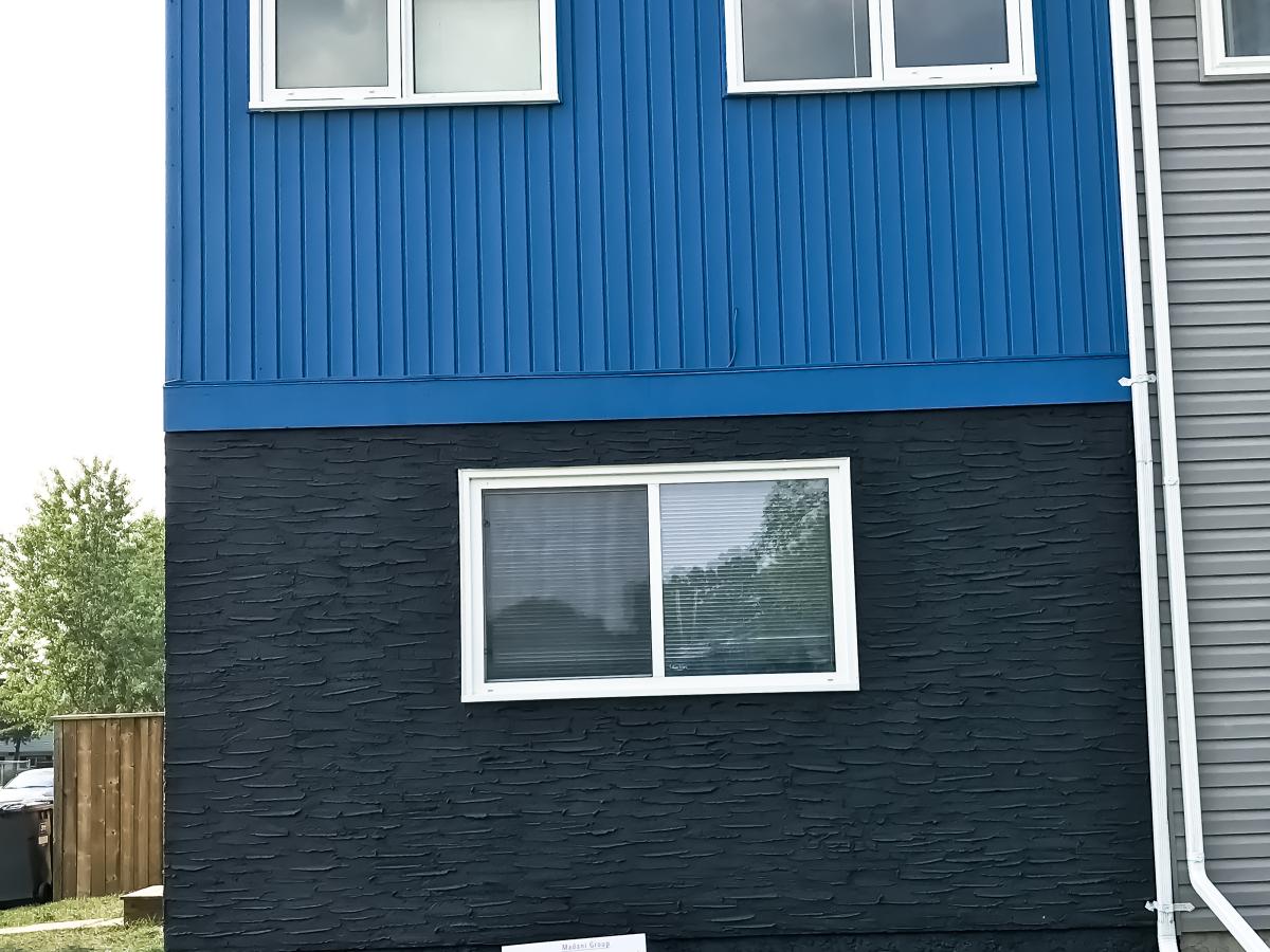 Exterior Siding & Stucco Painting After