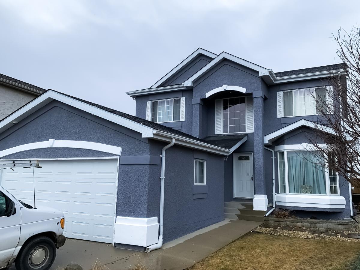 Exterior Stucco Painting After