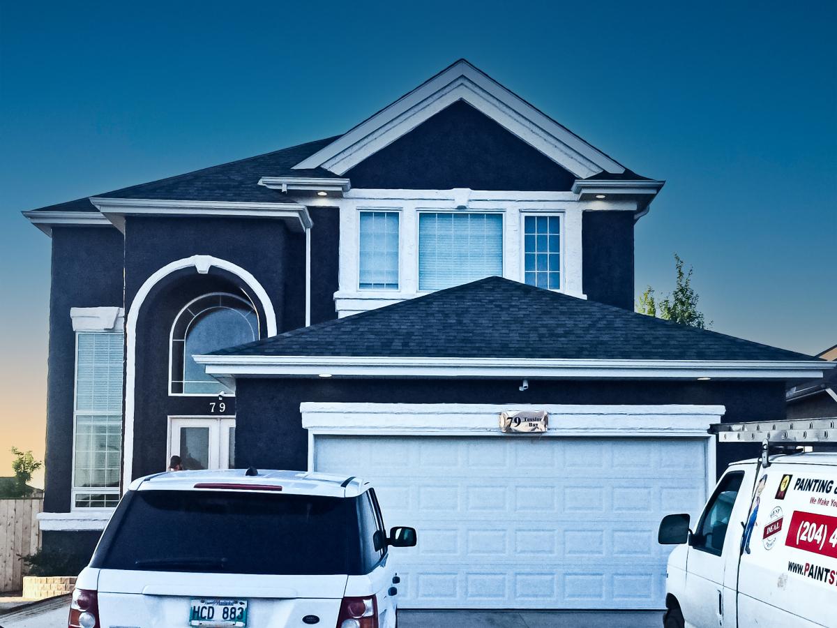 Exterior Stucco Painting After