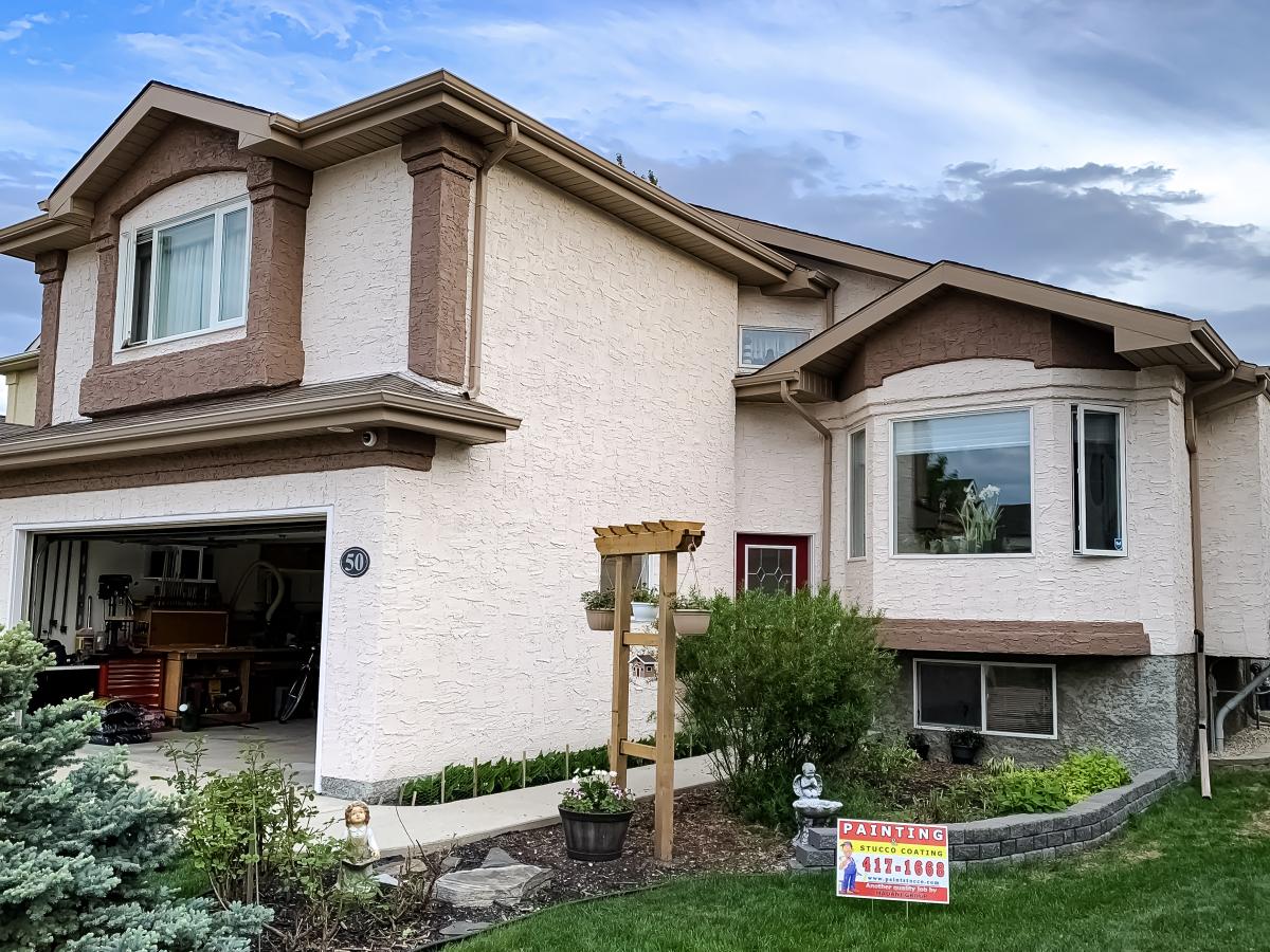 Exterior Stucco Painting After