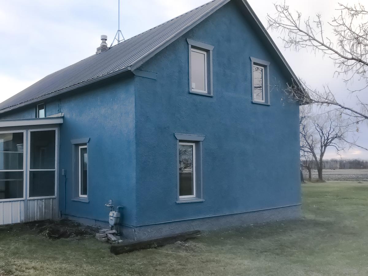 Exterior Stucco Painting & Repair After