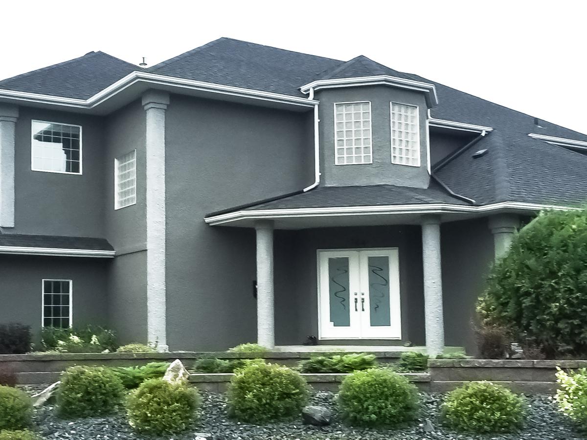 Exterior Stucco Painting After