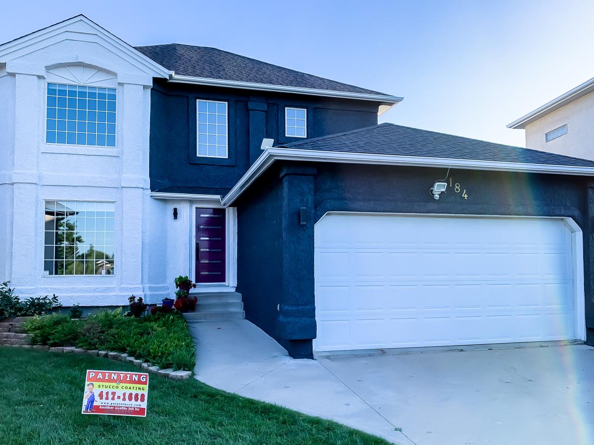 Exterior Stucco Painting After