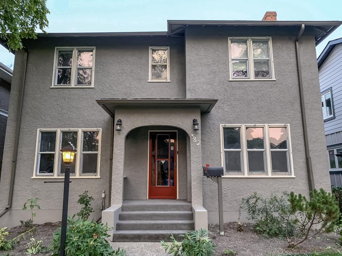 Exterior Stucco Painting After