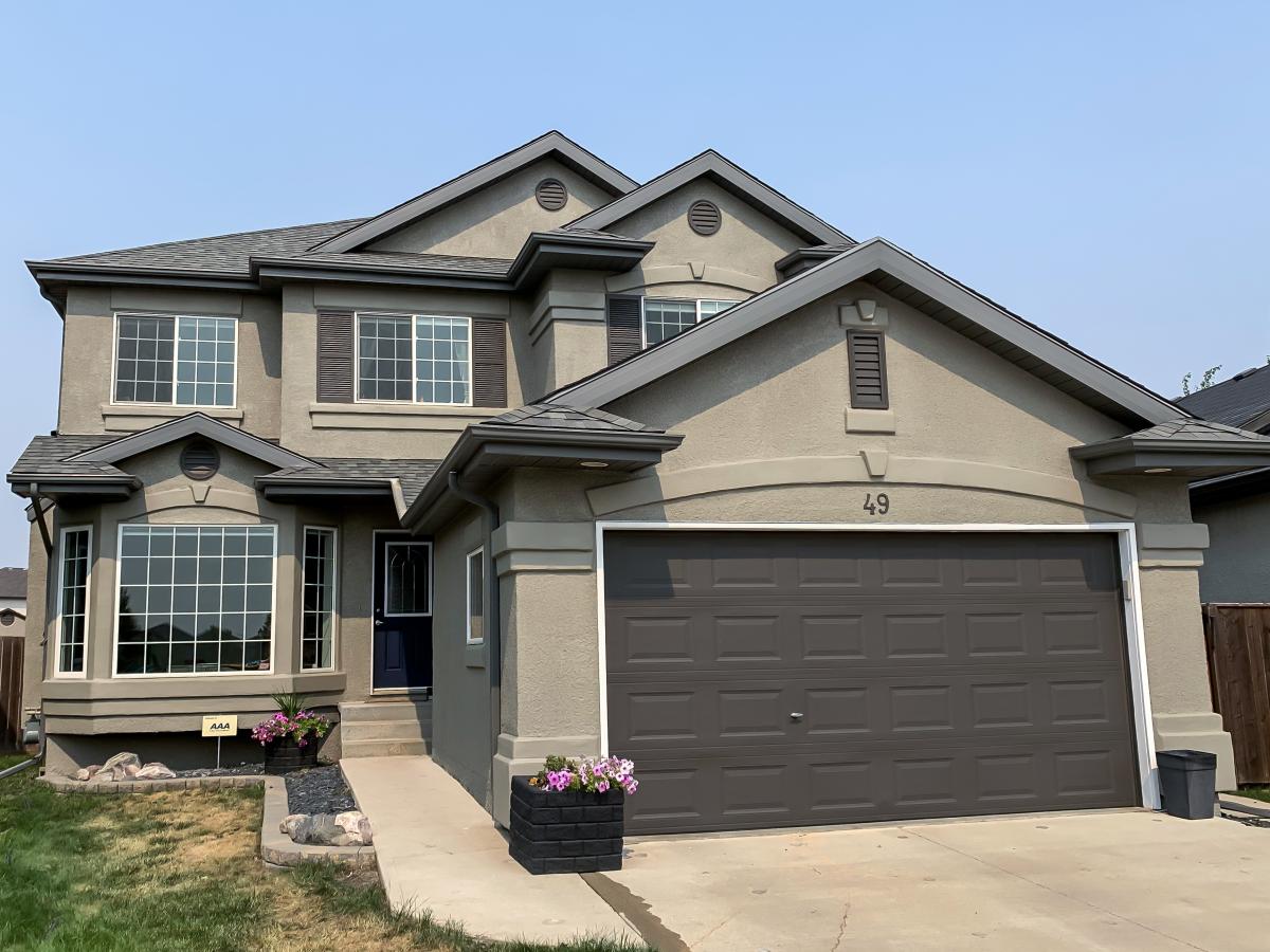 Exterior Stucco Painting After